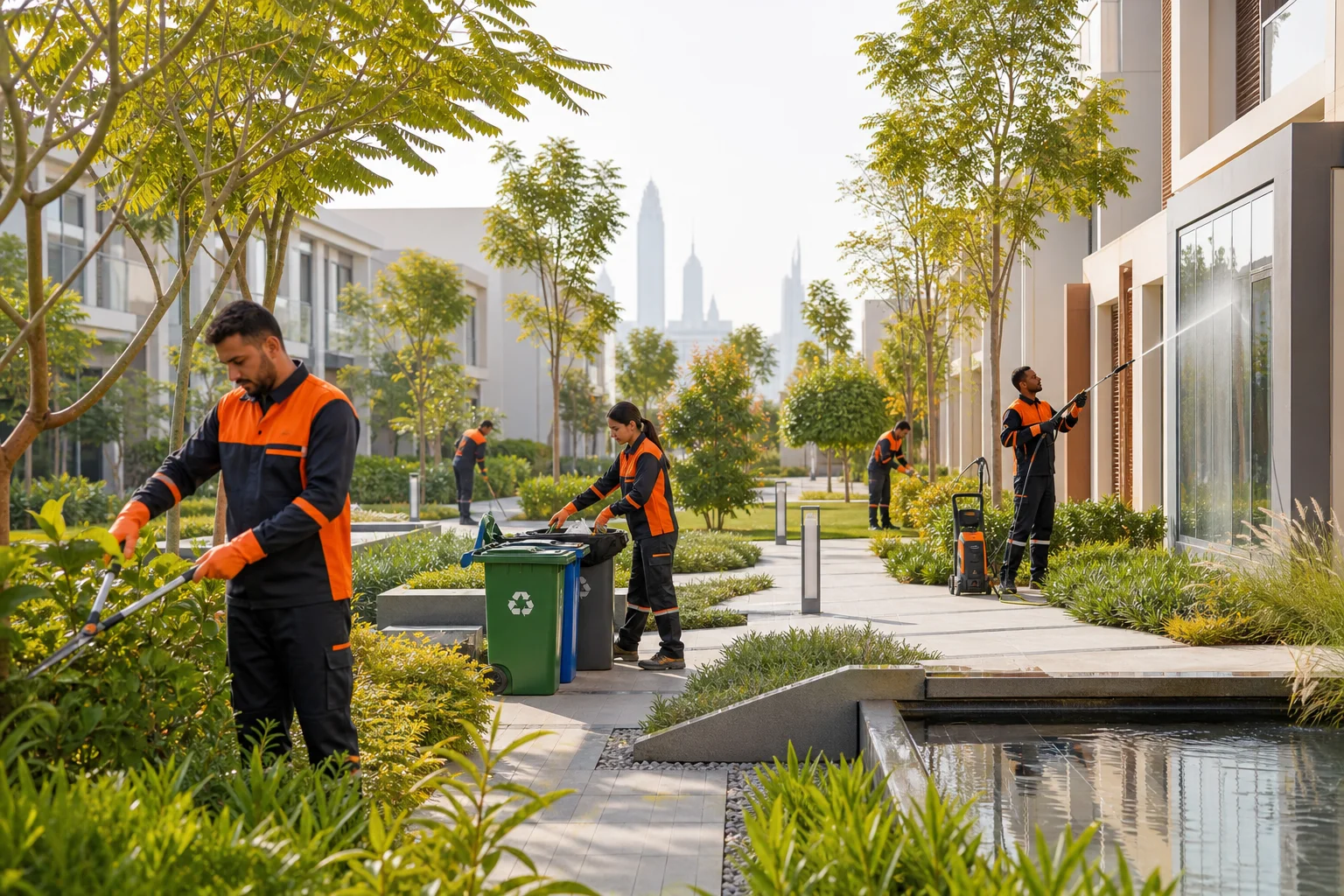 Residential communities facility services