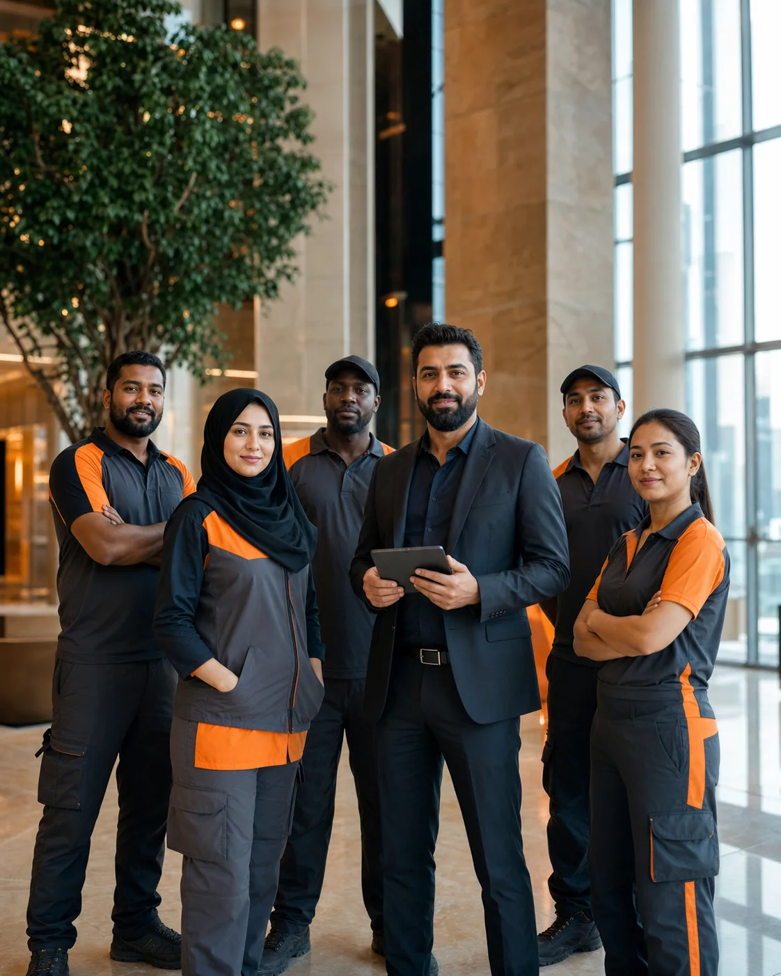 Prokleen facility management leadership and field team